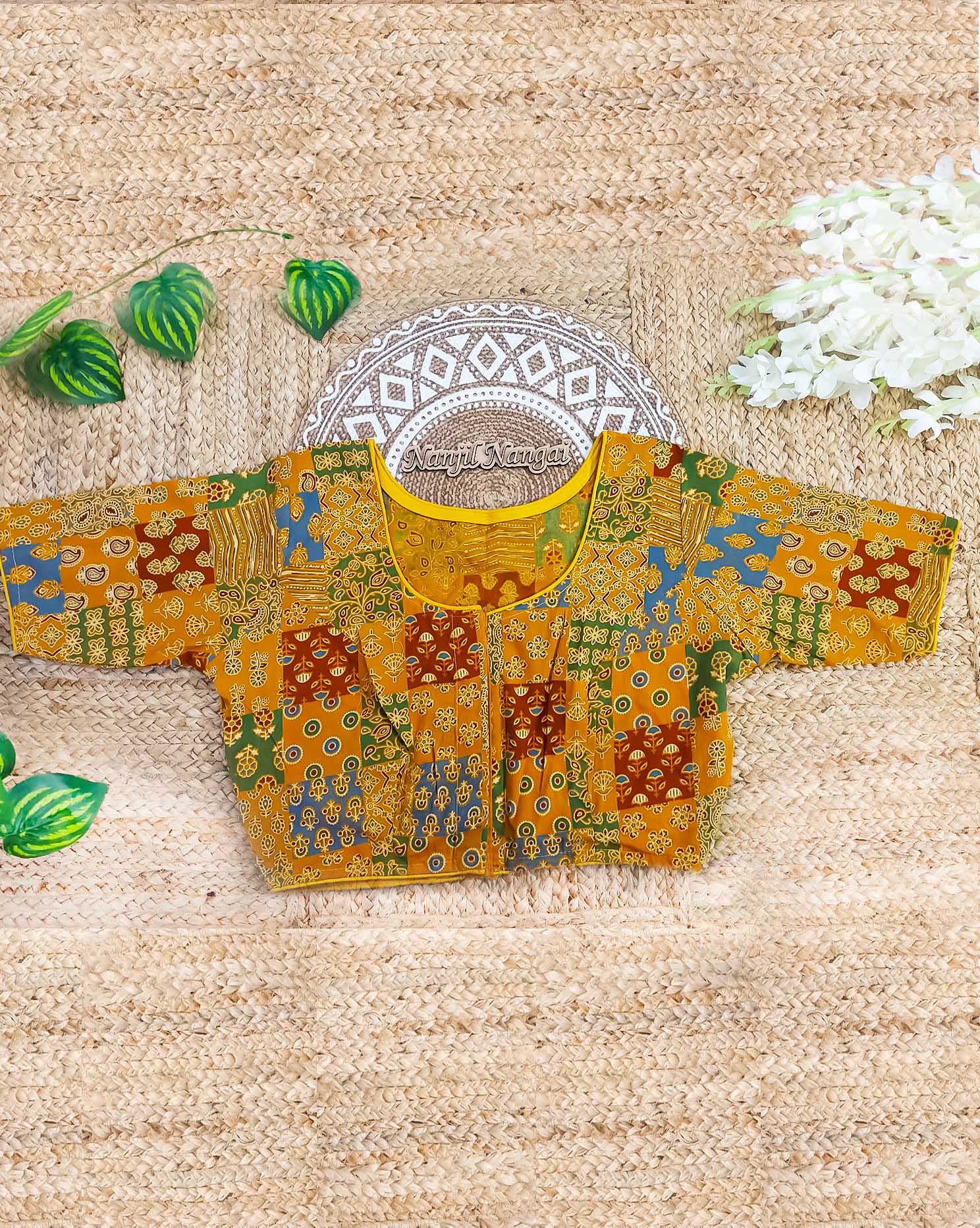 PREMIUM -  Cotton Readymade  Blouse - RBNN008