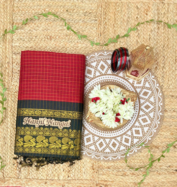 KALYANI - TRADITIONAL  HANDLOOM KALYANI COTTON SAREE COLLECTION - KALNN024