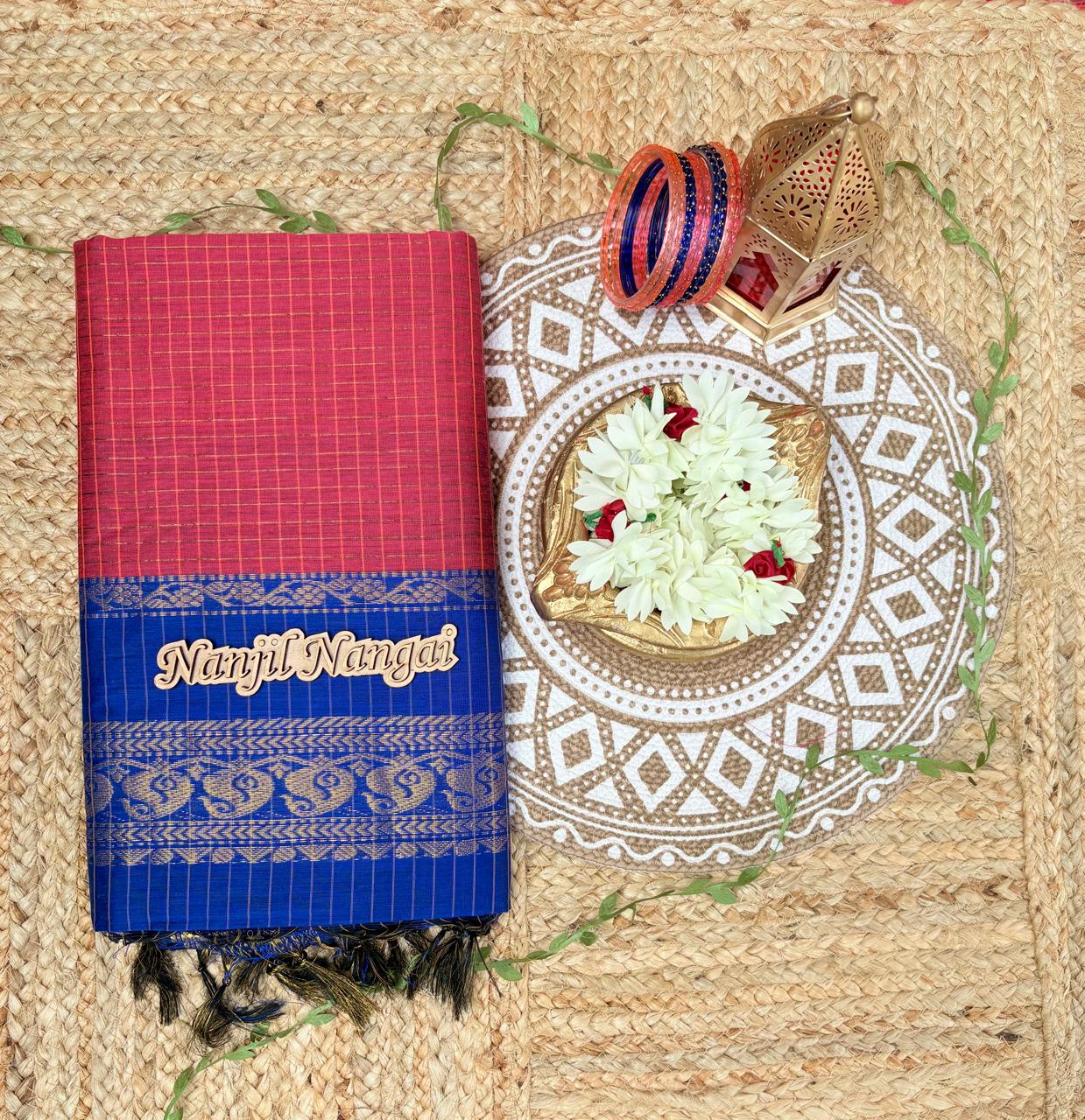 KALYANI - TRADITIONAL  HANDLOOM KALYANI COTTON SAREE COLLECTION - KALNN023
