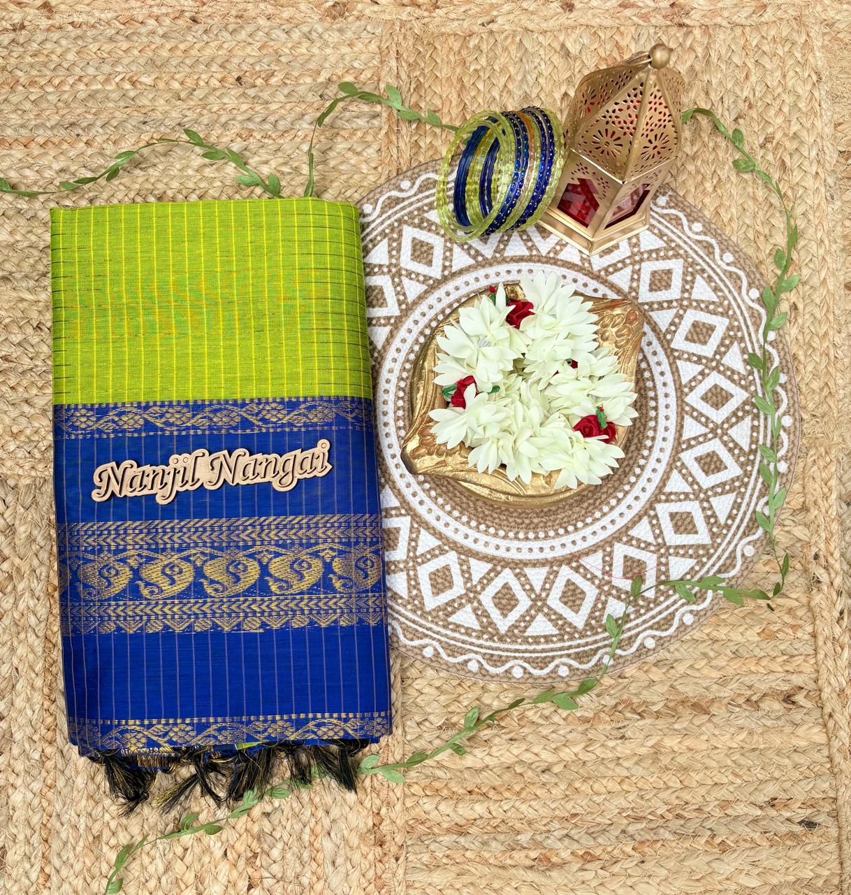 KALYANI - TRADITIONAL  HANDLOOM KALYANI COTTON SAREE COLLECTION - KALNN021