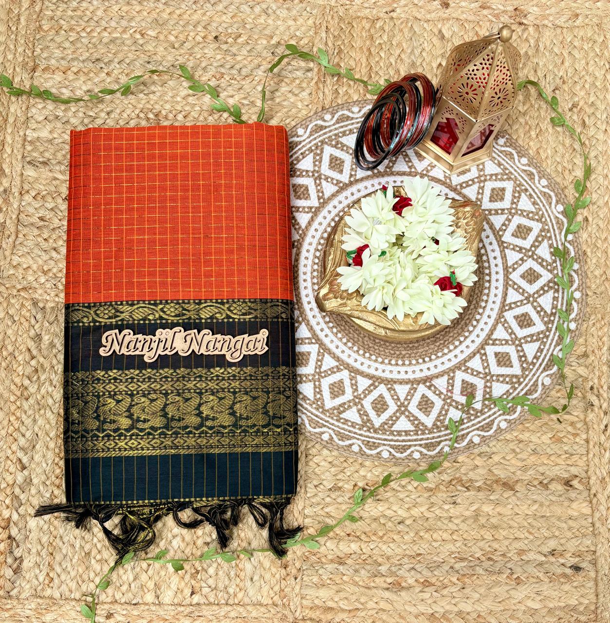 KALYANI - TRADITIONAL  HANDLOOM KALYANI COTTON SAREE COLLECTION - KALNN019
