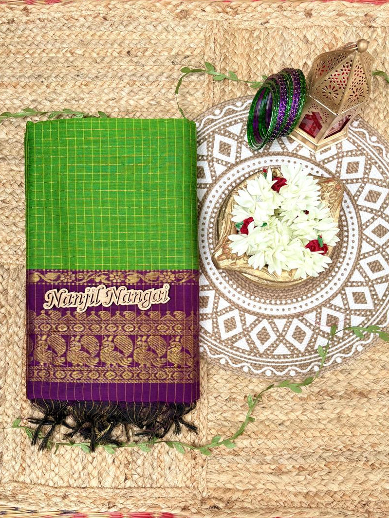 KALYANI - TRADITIONAL  HANDLOOM KALYANI COTTON SAREE COLLECTION -  KALNN012