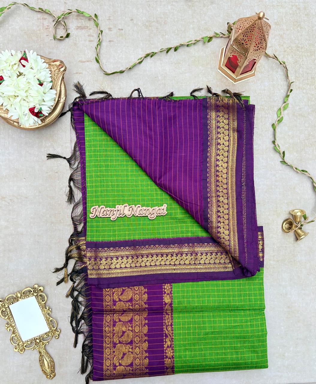 KALYANI - TRADITIONAL  HANDLOOM KALYANI COTTON SAREE COLLECTION -  KALNN012