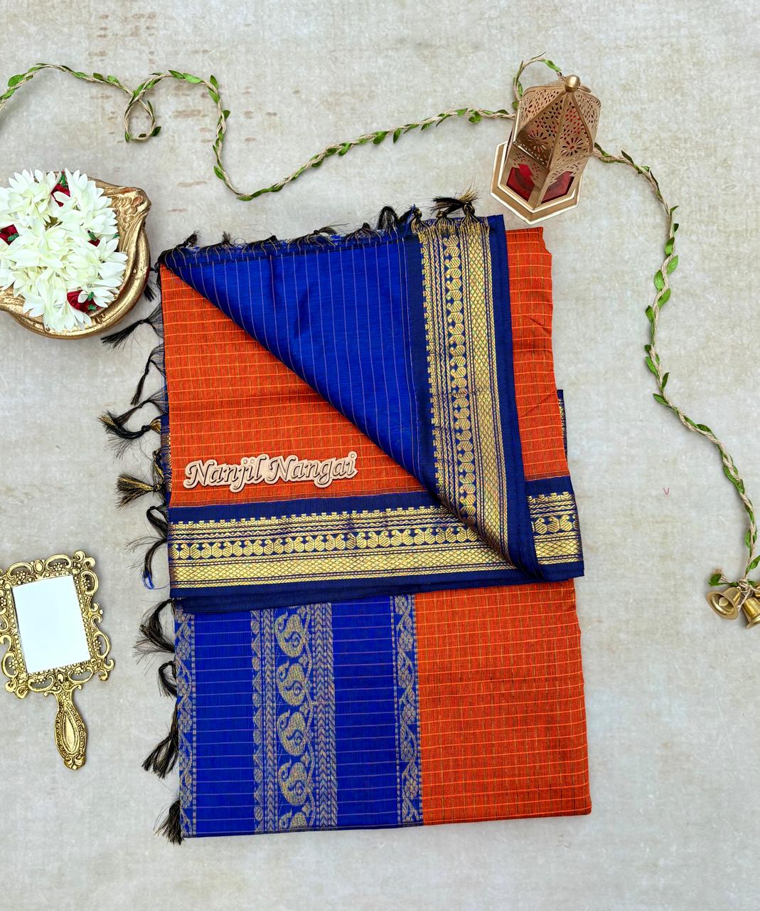 KALYANI - TRADITIONAL  HANDLOOM KALYANI COTTON SAREE COLLECTION - KALNN014
