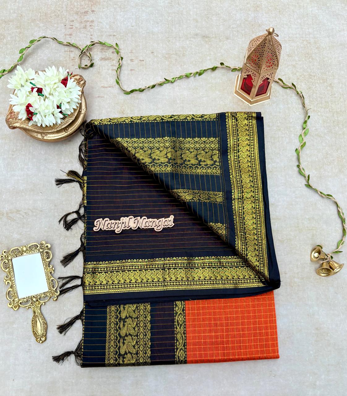 KALYANI - TRADITIONAL  HANDLOOM KALYANI COTTON SAREE COLLECTION - KALNN019