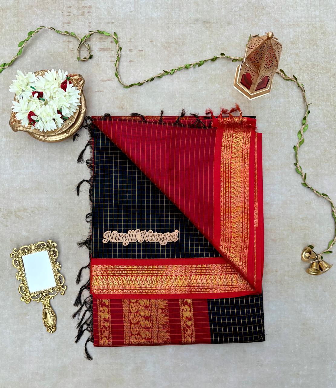 KALYANI - TRADITIONAL  HANDLOOM KALYANI COTTON SAREE COLLECTION - KALNN025