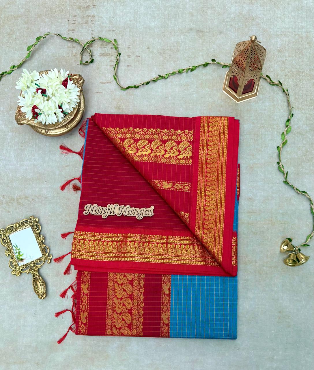 KALYANI - TRADITIONAL  HANDLOOM KALYANI COTTON SAREE COLLECTION - KALNN022