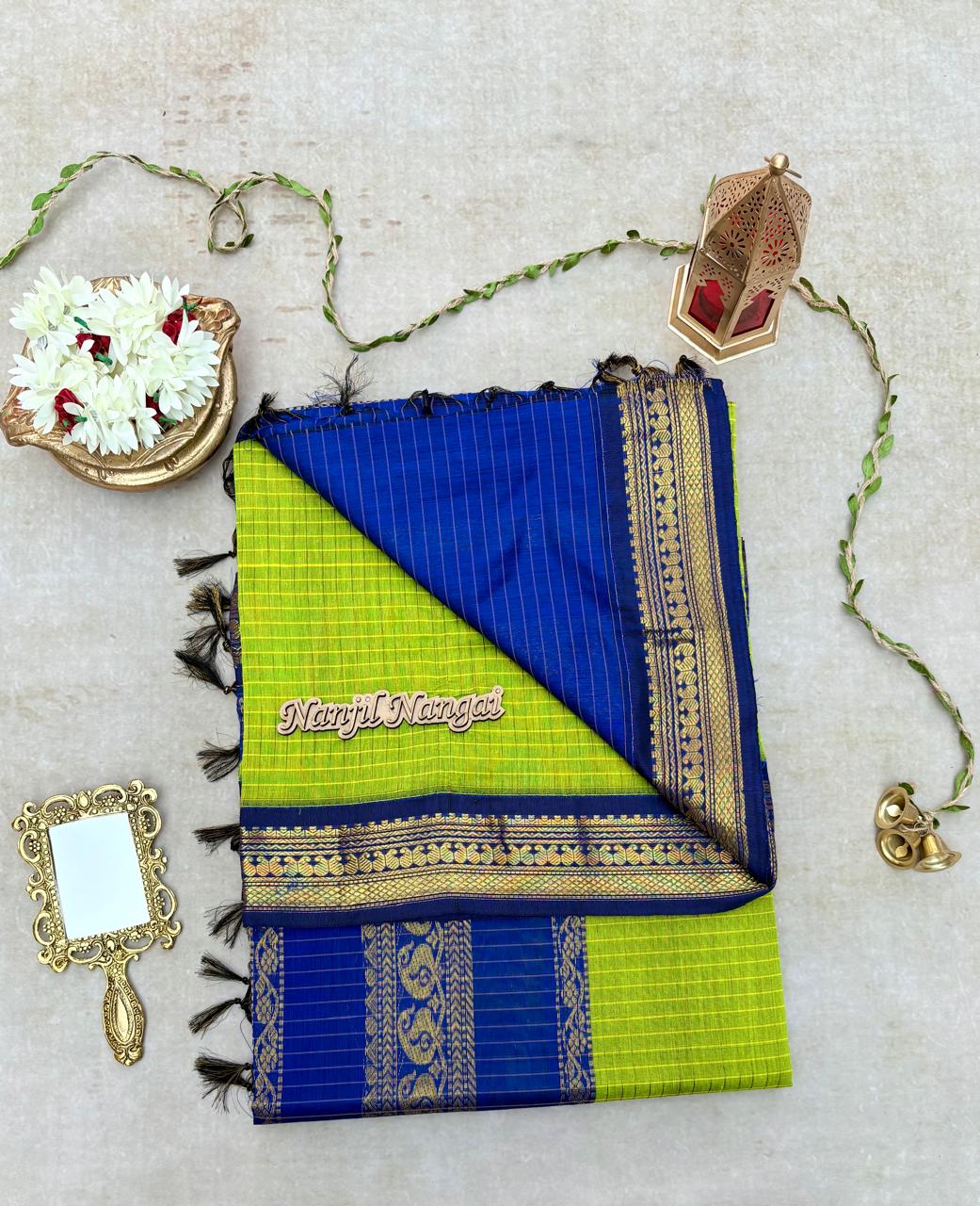 KALYANI - TRADITIONAL  HANDLOOM KALYANI COTTON SAREE COLLECTION - KALNN021