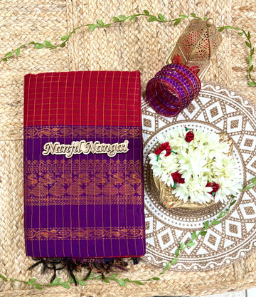 KALYANI - TRADITIONAL  HANDLOOM KALYANI COTTON SAREE COLLECTION - KALNN006