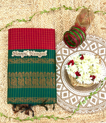 KALYANI - TRADITIONAL  HANDLOOM KALYANI COTTON SAREE COLLECTION - KALNN0011