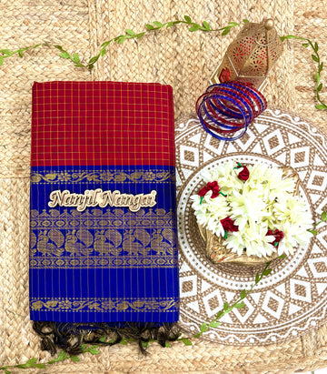 KALYANI - TRADITIONAL  HANDLOOM KALYANI COTTON SAREE COLLECTION - KALNN001