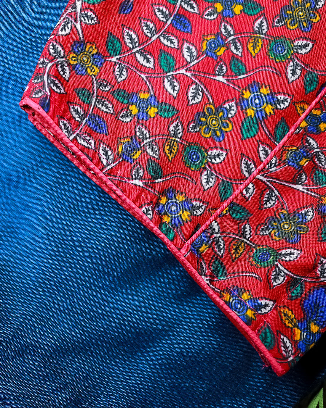 NEELAM COMBO (KHRBNN16) - Premium Khadi Cotton Saree with Stitched Blouse