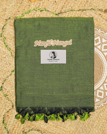 MARUDHANI-Premium Khadi Cotton Saree - KHSNN001