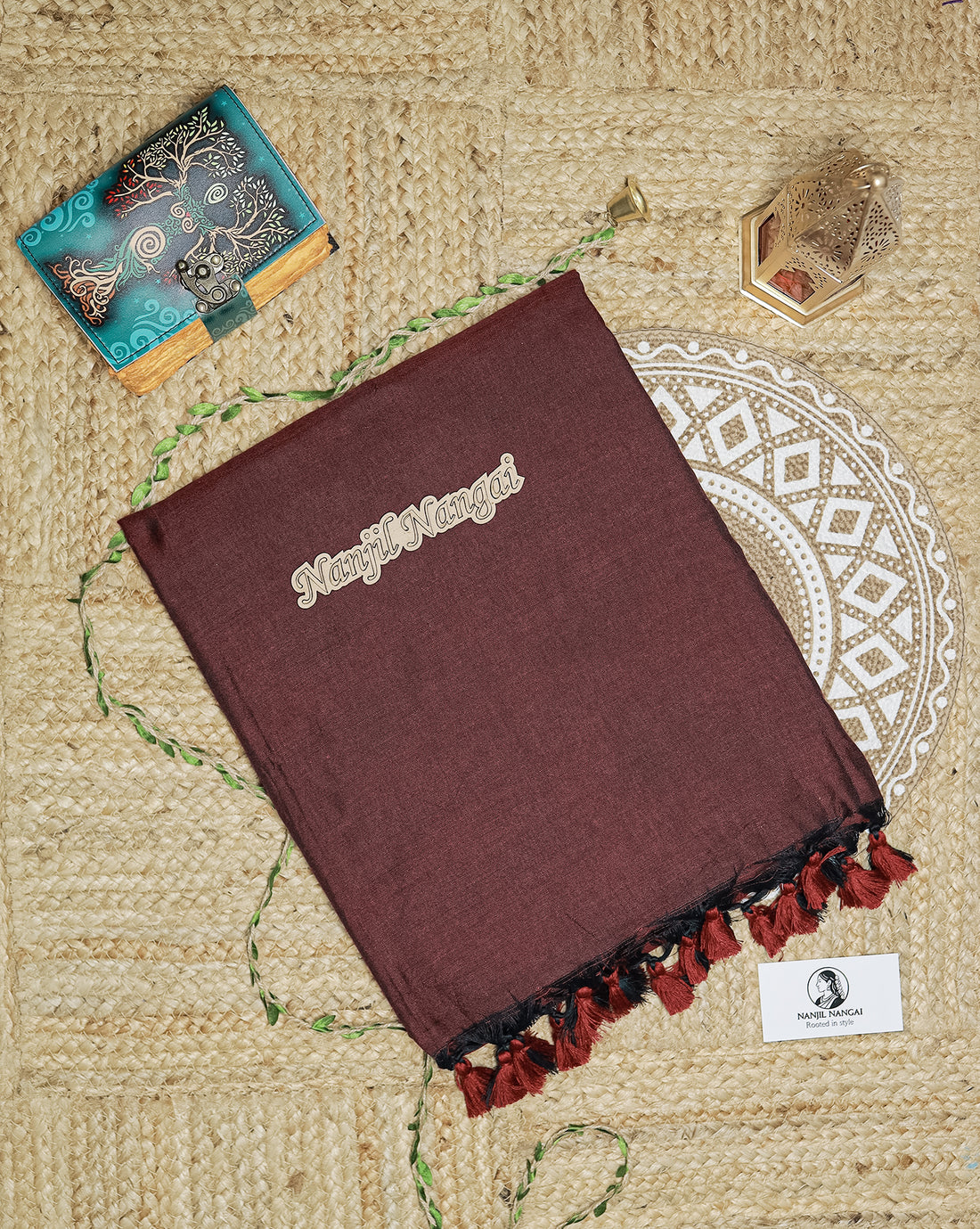 AALAM - Premium Khadi Cotton Saree - KHSNN003