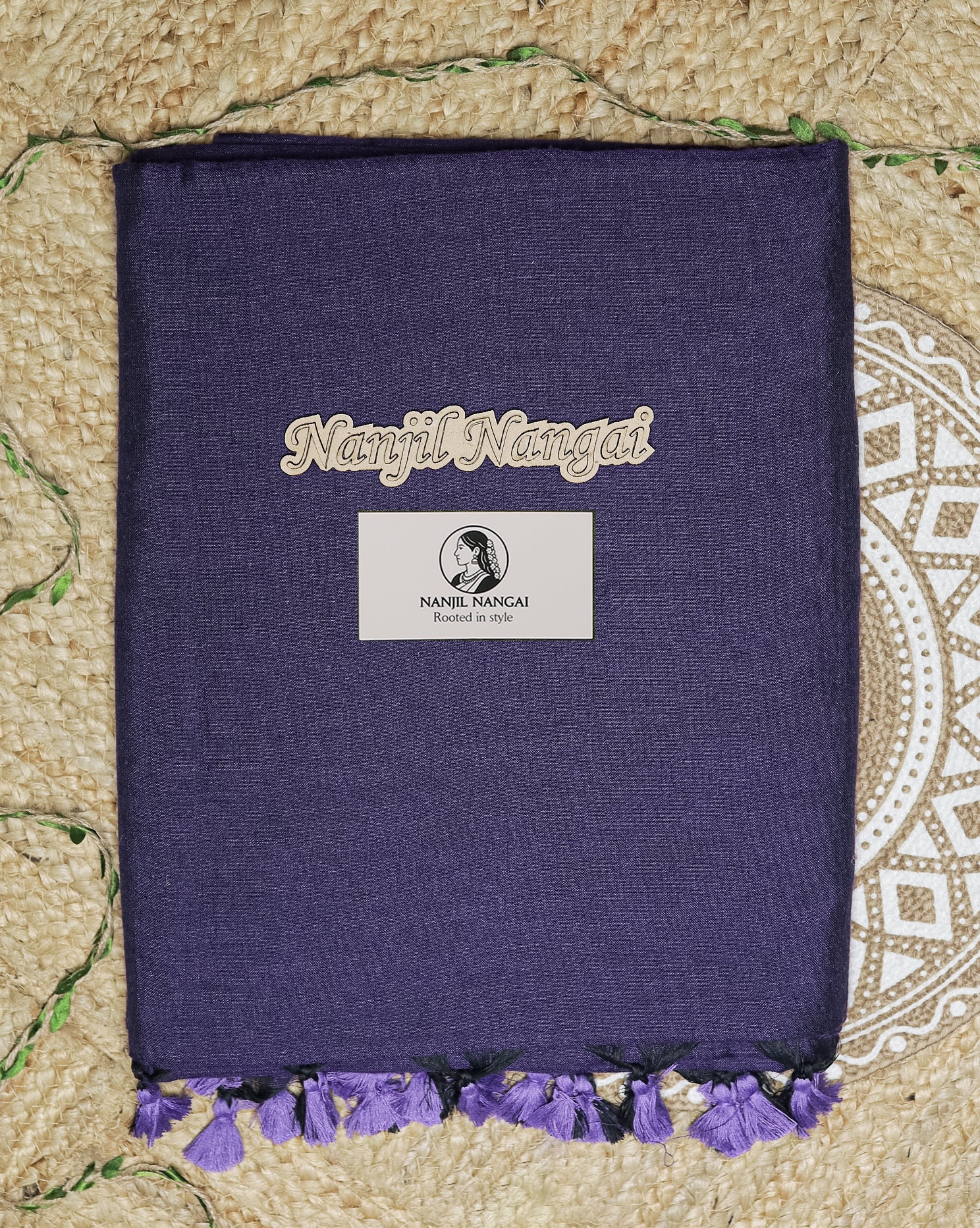 OODHA-Premium Khadi Cotton Saree - KHSNN008