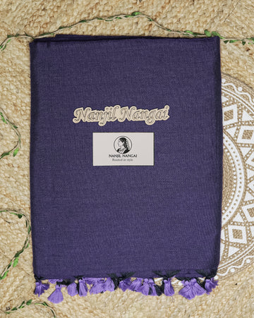 OODHA-Premium Khadi Cotton Saree - KHSNN008