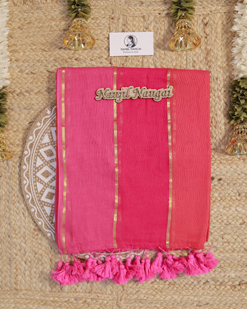 PAVNI -  PREMIUM 120 COUNT MUL COTTON SAREE - MULNN005