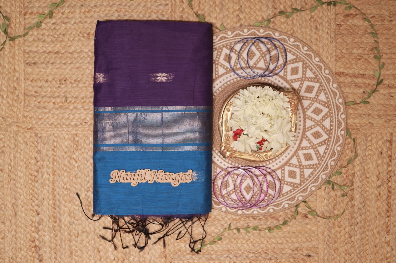 MAHESHWARI - TRADITIONAL HANDLOOM   CLASSIC BUTTAS  SAREE COLLECTION - MAHNNO1