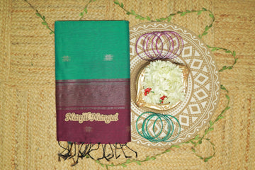 MAHESHWARI - TRADITIONAL HANDLOOM   CLASSIC BUTTAS  SAREE COLLECTION - MAHNNO3