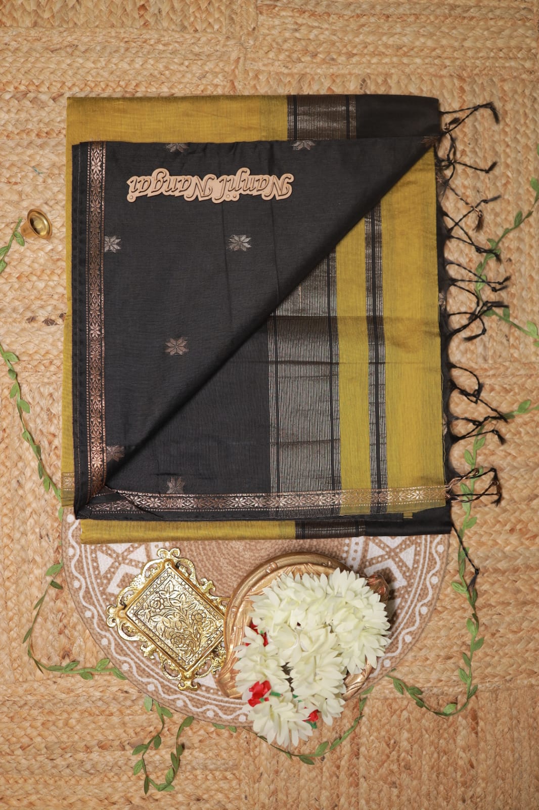 MAHESHWARI - TRADITIONAL HANDLOOM   CLASSIC BUTTAS  SAREE COLLECTION - MAHNNO5