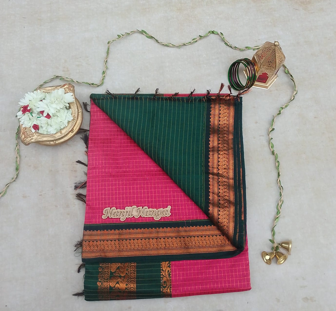 - TRADITIONAL  HANDLOOM KALYANI COTTON SAREE COLLECTION - KALNN032