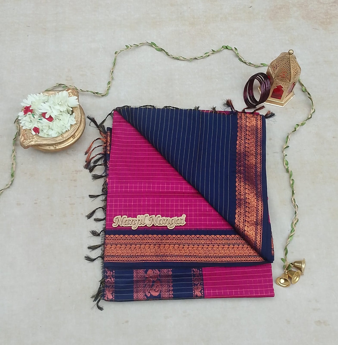 - TRADITIONAL  HANDLOOM KALYANI COTTON SAREE COLLECTION - KALNN034