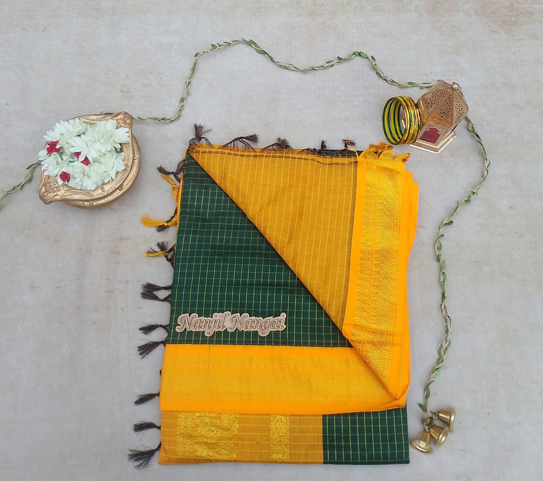 - TRADITIONAL  HANDLOOM KALYANI COTTON SAREE COLLECTION - KALNN031