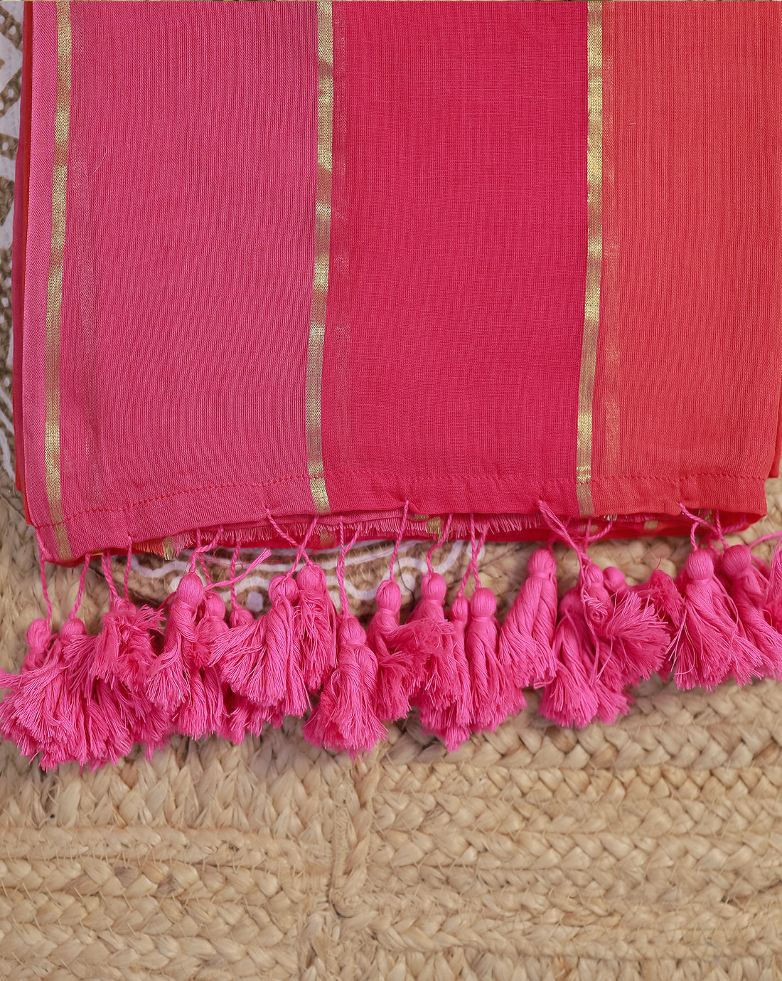 PAVNI -  PREMIUM 120 COUNT MUL COTTON SAREE - MULNN005