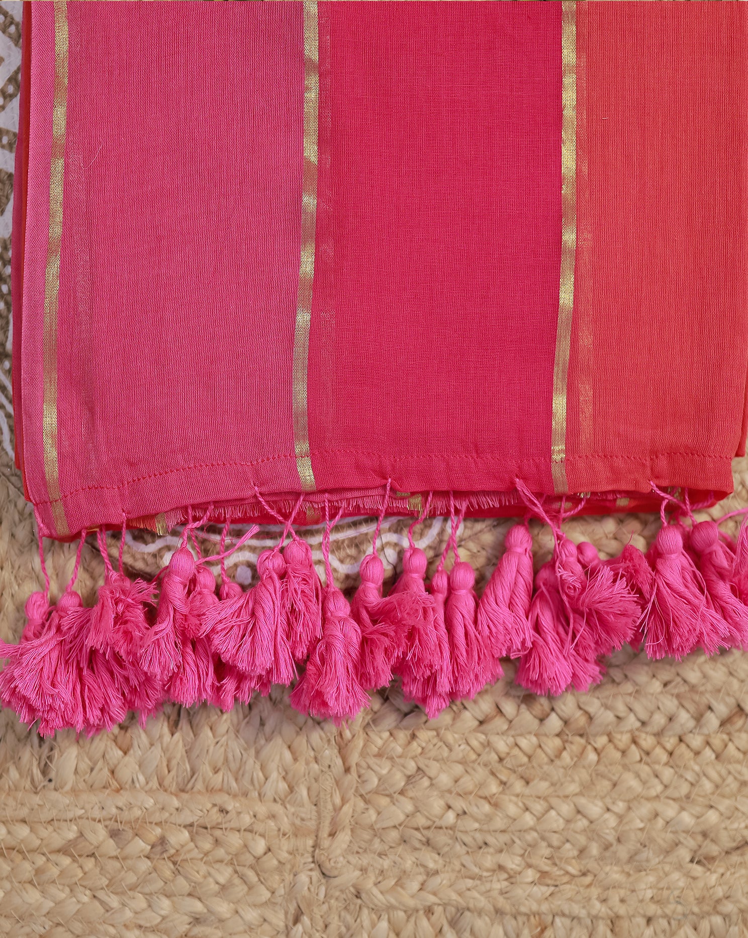 PAVNI -  PREMIUM 120 COUNT MUL COTTON SAREE - MULNN005